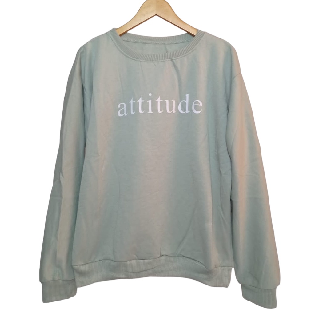 Sweater Wanita Attitude Bahan Fleece