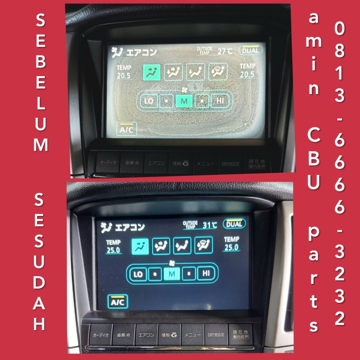 Video Tv Lcd Monitor Mobil Toyota Harrier