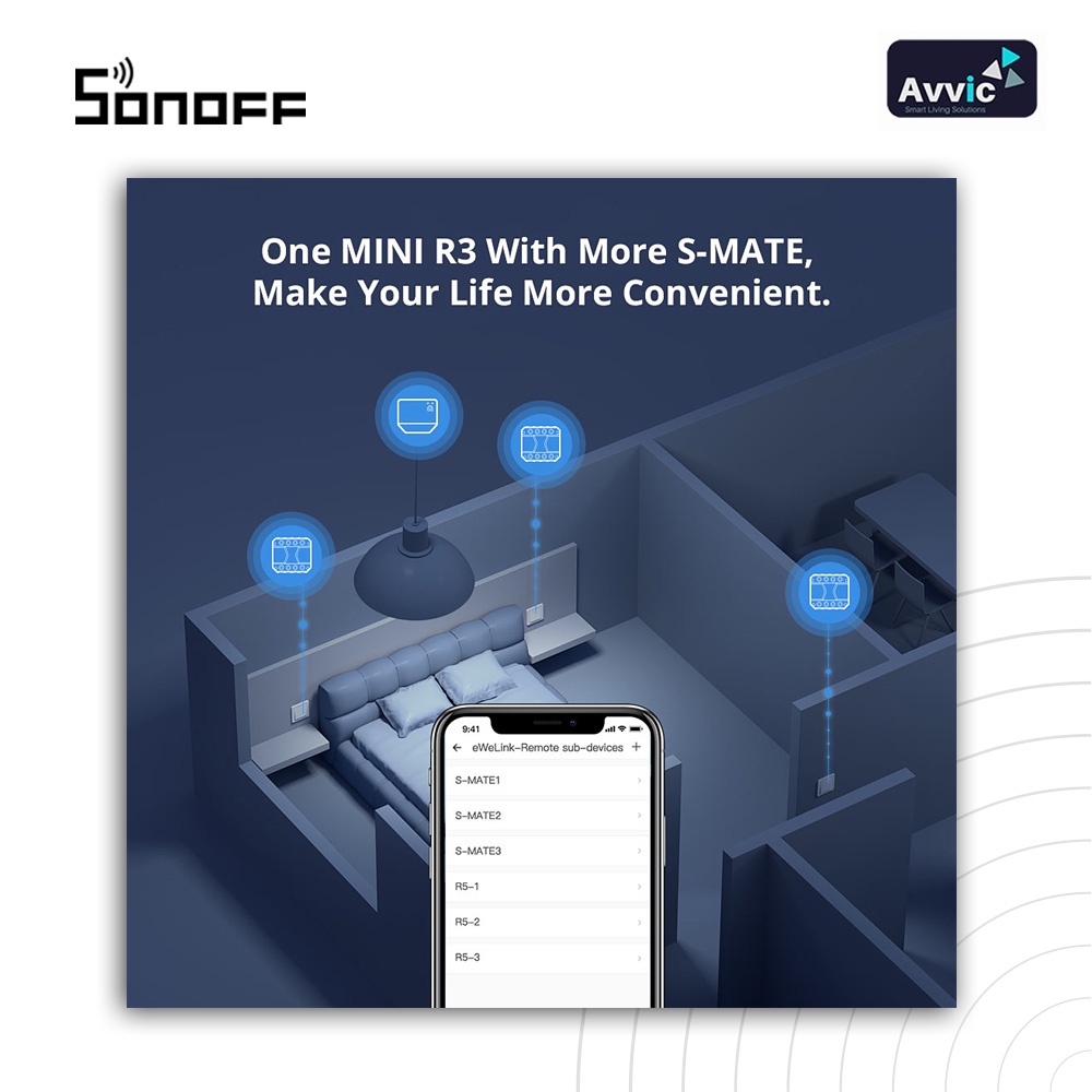 Sonoff SMATE Smart Switch Smart breaker wireless Switch Smart home IOT