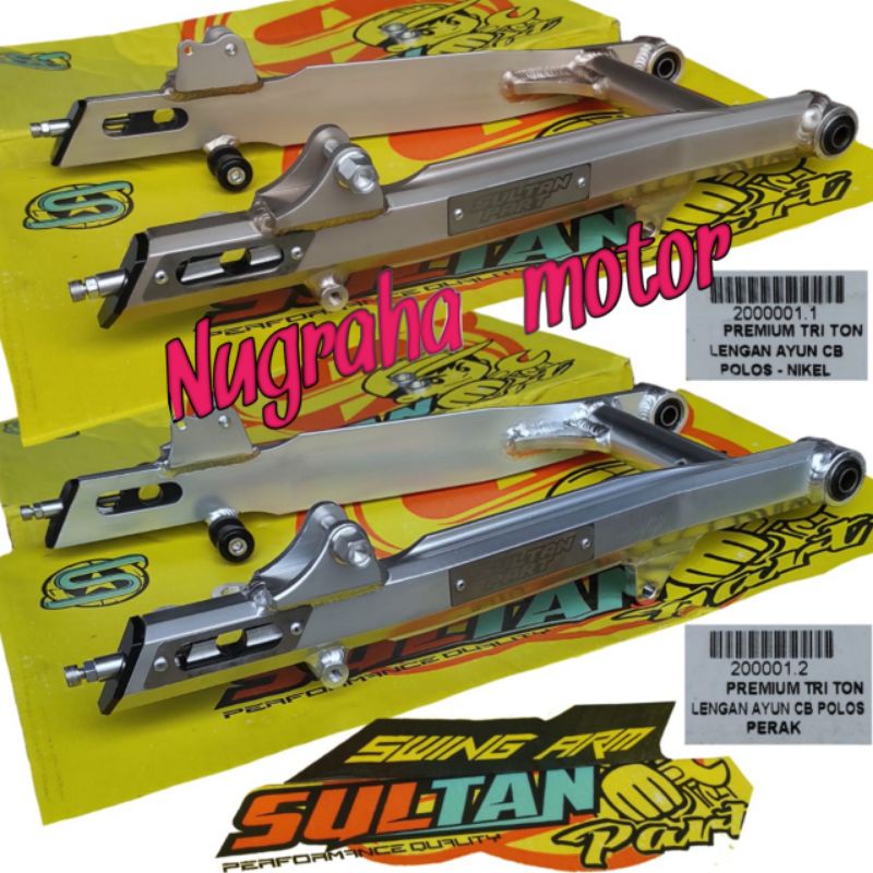 swing arm Arem K2R sultan part triton premium model kaze pnp cb lengan ayun cb