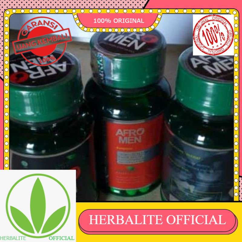 100% ORIGINAL AFROMEN - OBAT PEMBESAR KELAMIN ALAT VITAL PRIA PERMANEN AFROMEN ASLI 100% ORIGINAL OB