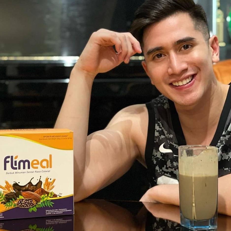 

✨Grosir✨ 1 Sachet Flimeal by Flimty Minuman Sereal Diet Pengganti Makan / Sarapan Pagi BPOM Original !