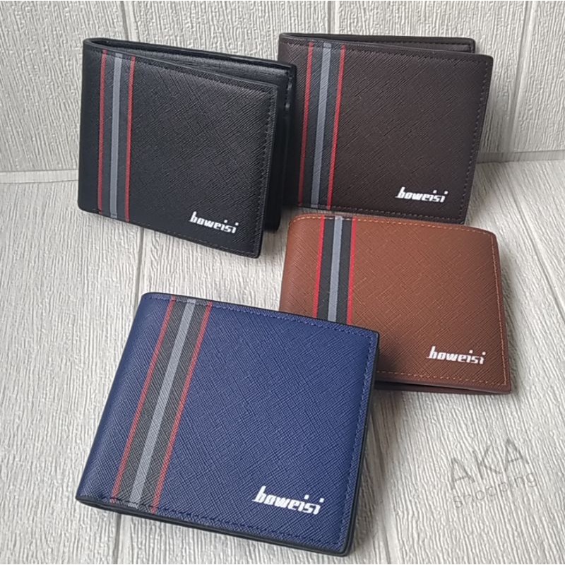 Dompet Lipat Pendek Pria Cowok JW01