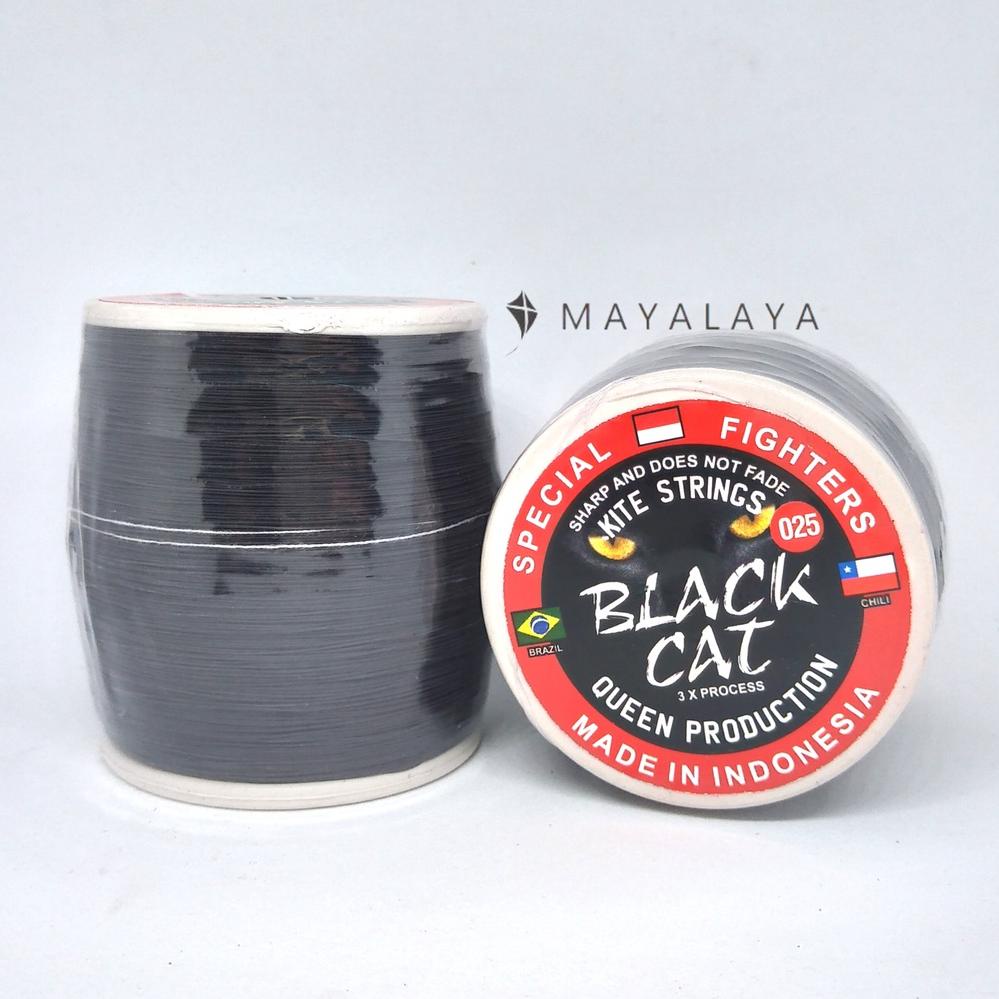 Senar Gelasan Layangan BLACK CAT ▪ LWK.18Oc22ᴱ