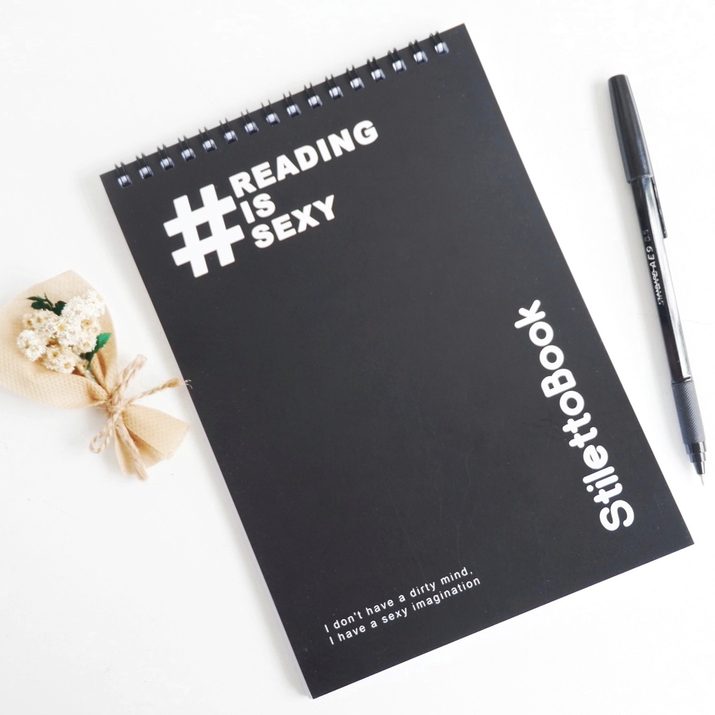 

Blocknote Reading is Sexy - (Notebook/Jurnal/Buku Catatan) - Stiletto Book