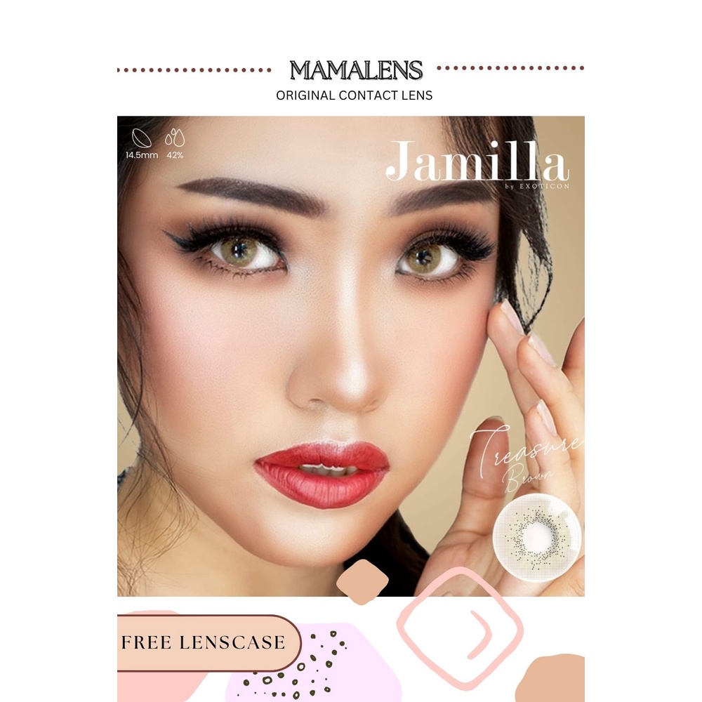 SOFTLENS X2 JAMILLA MINUS -3.25 SD -6.00 FREE LENSCASE | DIA 14.5MM - MAMALENS