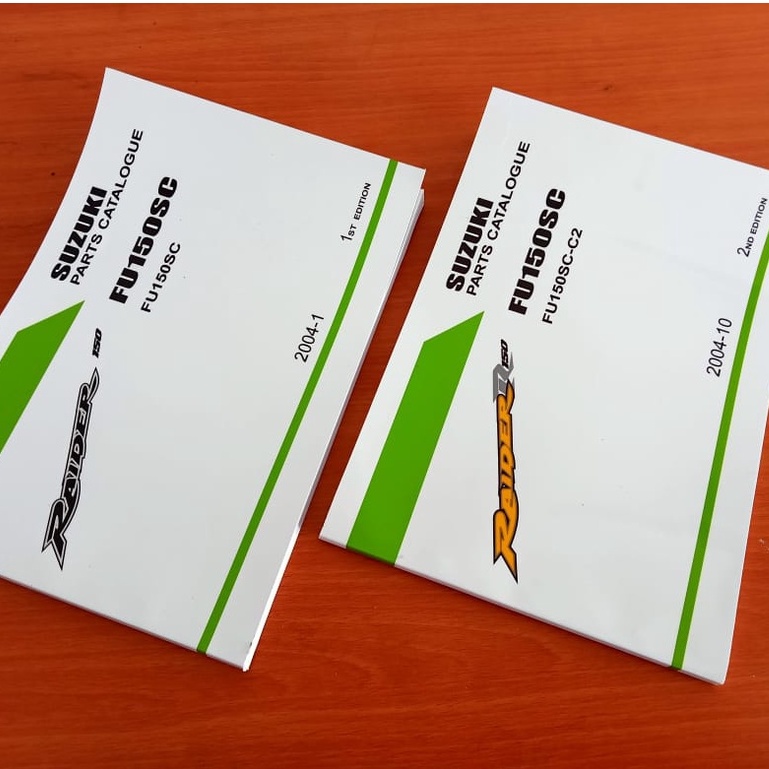 Jual Manual book part Suzuki Raider150 suzuki Raider R 150 parts