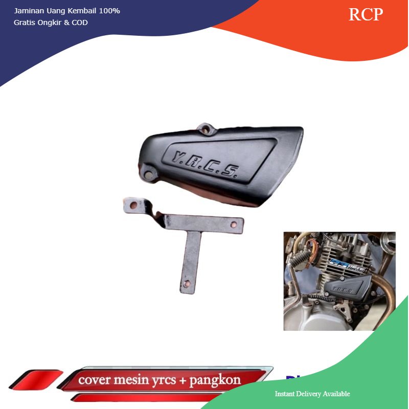 air scoop byson set breket pnp mesin gl megapro tiger series / manisan mesin honda cb / cover duck