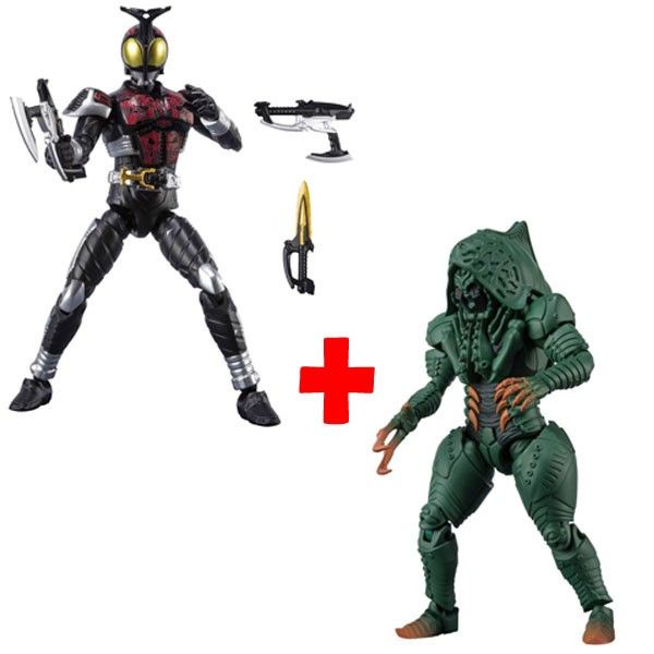 SHODO-O 4 - Kamen Rider Dark Kabuto + worm