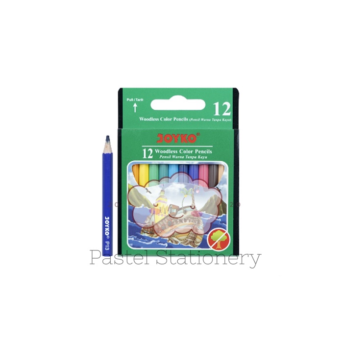 

Pensil Warna Joyko 12 Warna - Mini Color Pencil Joyko 12 Colors CP-107