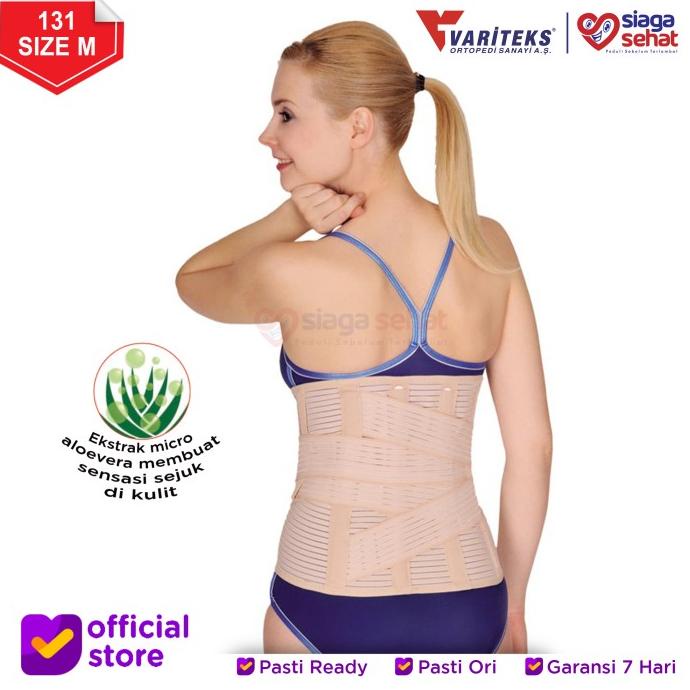 Korset HNP saraf kejepit - Elastic Lumbosacral Corset - Variteks (M)