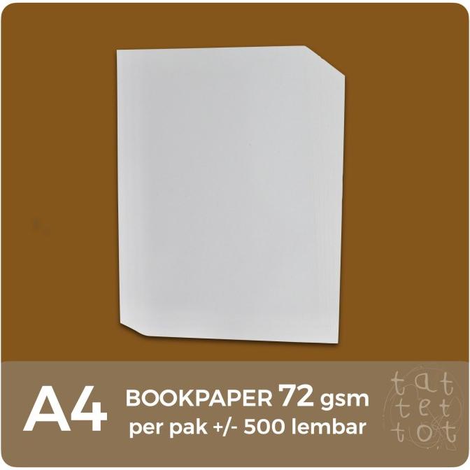 SALE book paper | bookpaper | storaenso | novel | 72 gr | A4