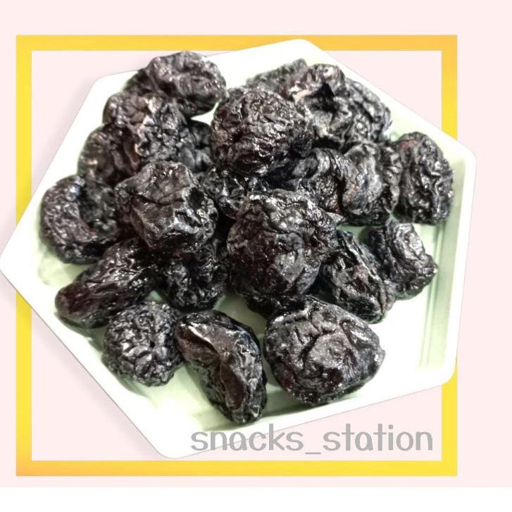 

idG1s6R--Manisan Buah Plum Kiamboy Hitam Kering tanpa biji 250gram