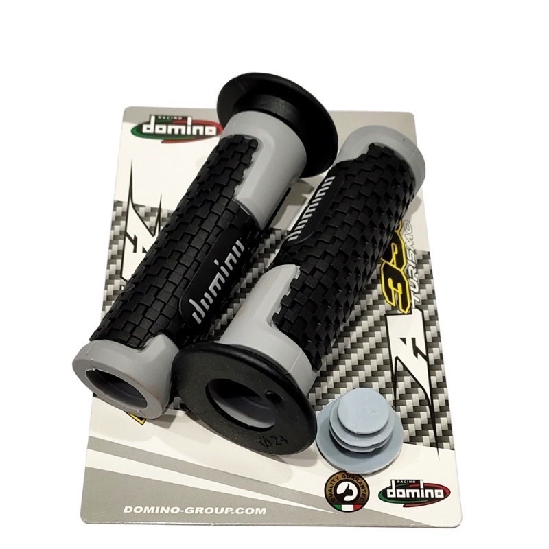 HANDGRIP GRIP DOMINO KARET DOMINO ITALLY HANDFAT UNIVERSAL SEMUA MOTOR SARUNG GAS PROGRIP KARET MIO BEAT NMAX AEROX SCOOPY VARIO FINO GENIO FAZIO DLL