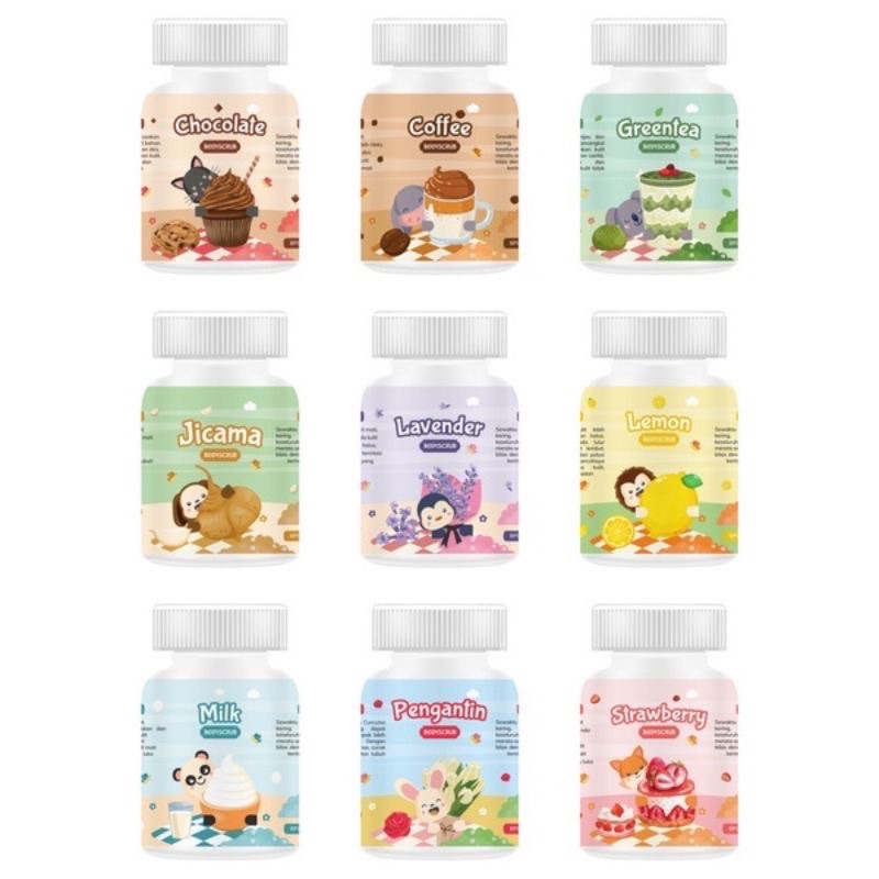 [READY] BODY SCRUB BPOM by ACL ALA SALON LULUR PEMUTIH BADAN