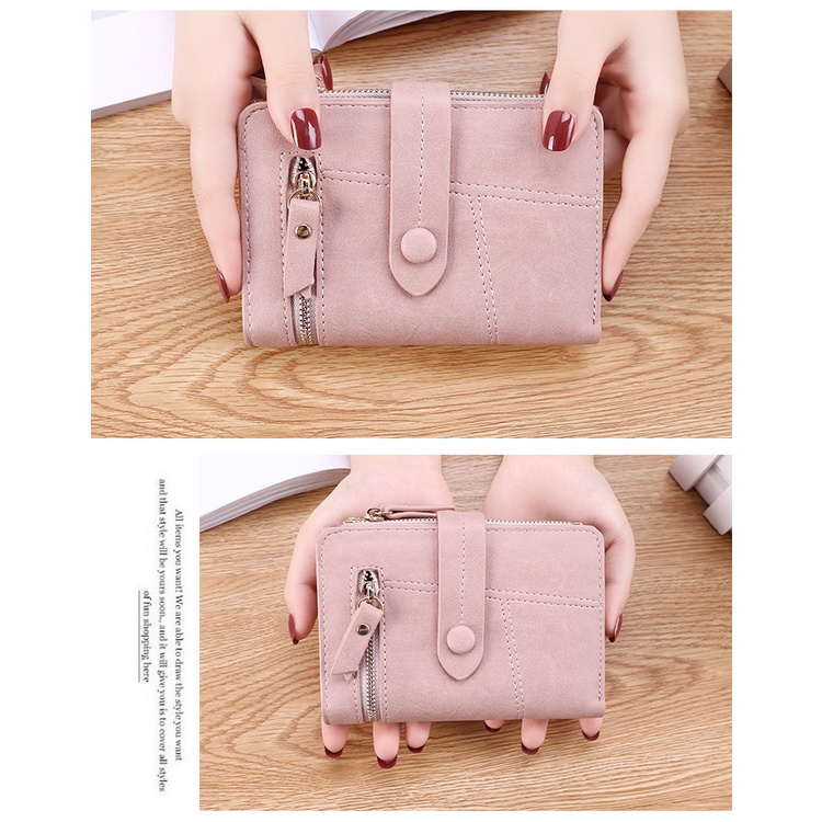 Serenity Dompet Pendek Wanita / Remaja / Dewasa / Dompet Lipat / Terbaru 2022 / Murah / Terbaik / Import - 528