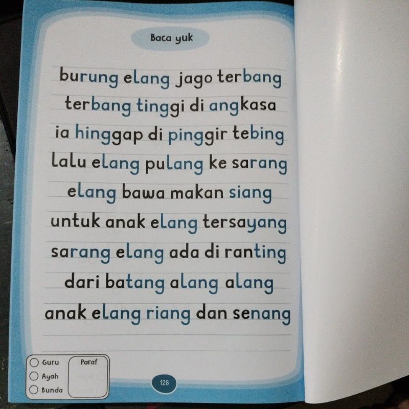 buku suplemen belajar mandiri 60 jam pintar baca tanpa dieja