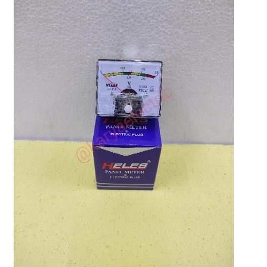 Ready Now--VOLTMETER PANEL METER COLOK ANALOG HELES CR-848 CR 848 ORIGINAL