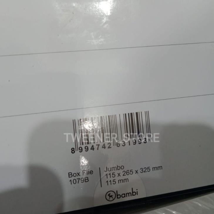 

・ ZZZ Benex Box File Jumbo 115x265x325mm | Warna Random Terbaru・