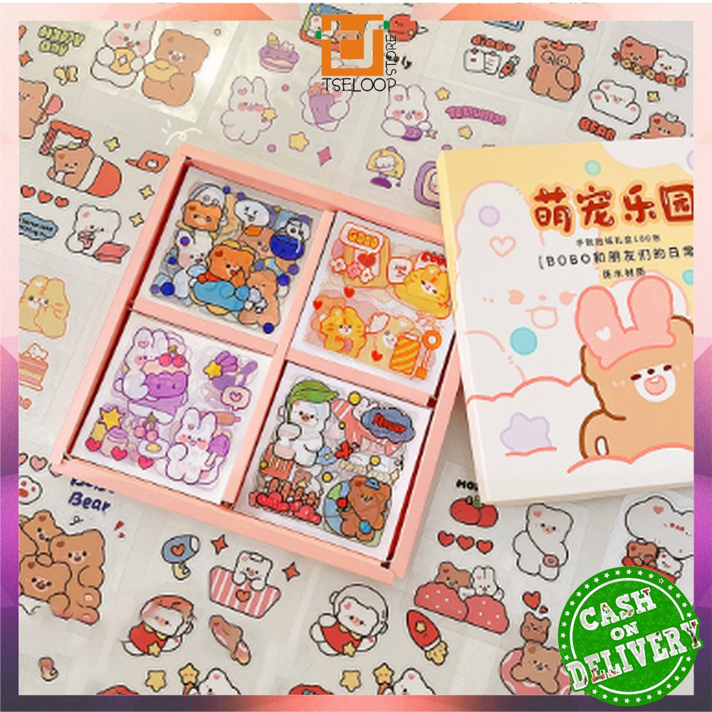 

OFM-C473 Stiker 2D Isi 100pcs Sticker Aesthetic Karakter / Stiker Buku Diary Tumblr Botol Motivasi Lucu Kekinian Dekorasi Scrapbook