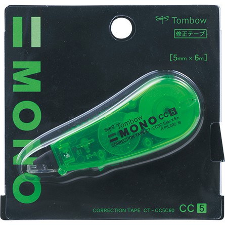 

Gramedia - Tombow Correction Tape 5Mm X 6Mm Green Stationery