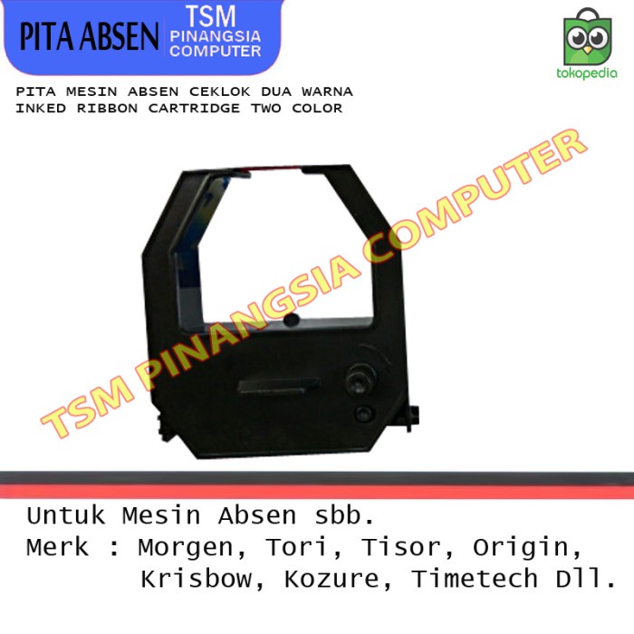 

Limited Pita - Tinta - Ribbon - Cartridge Untuk Mesin Absen Absensi Ceklok