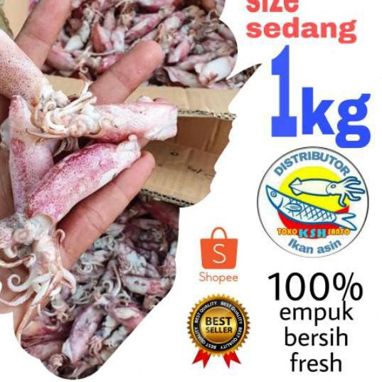 

limited STOCK!Ikan asin cumi-1kg|RA4