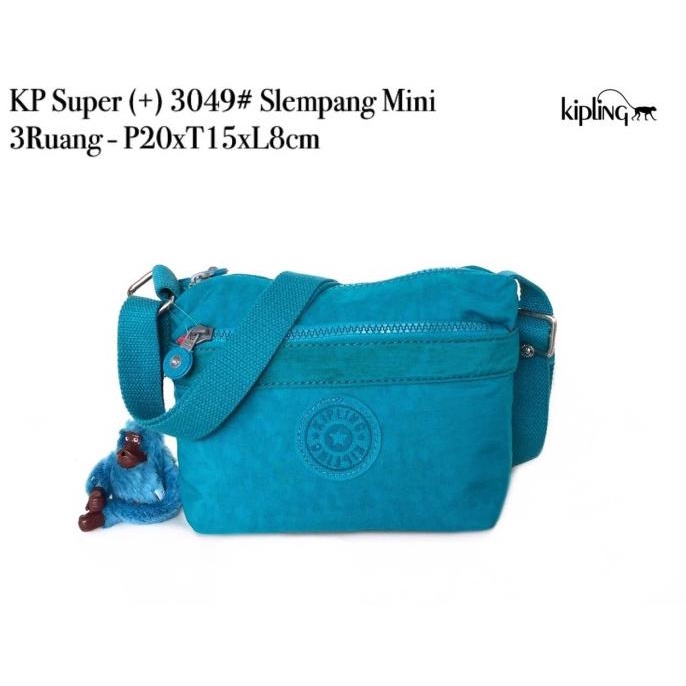 Tas Selempang Mini Crossbody Bag Pria 3Ruang Kipling Super 3049