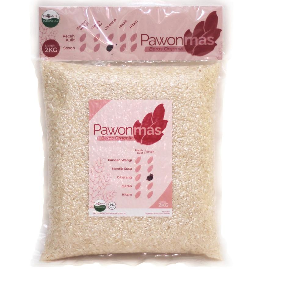 

Terbaik Pawonmas Beras Ciherang Organik Sosoh [2kg] Rendah Gula Beras Diet Low IG serbuuu !