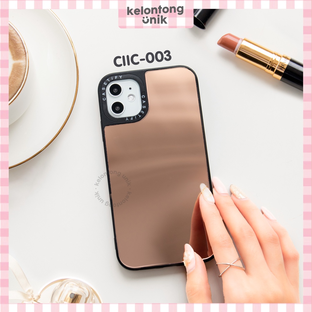 (Seri 2) For iPhone - Premium Mirror Case/ Case Cermin