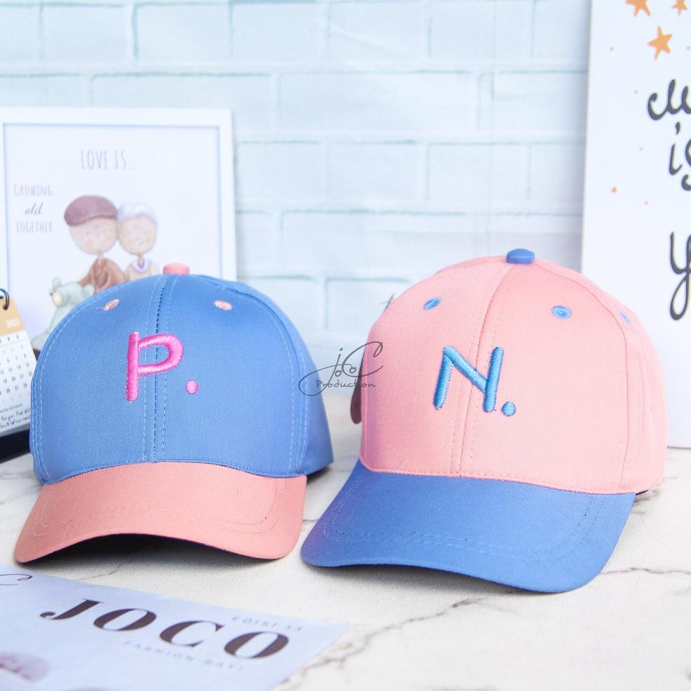 KTK.18Oc22g • PHILEO | TOPI FASHION ANAK UNISEX / TOPI TULISAN ALFABETH / TOPI CASUAL / BASEBALL