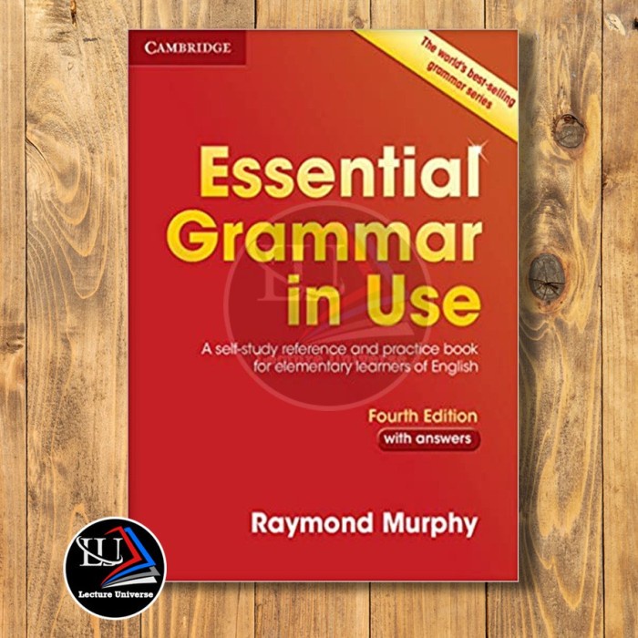 Persiapan Tes Cambridge Essential Grammar In Use 4Th Edition