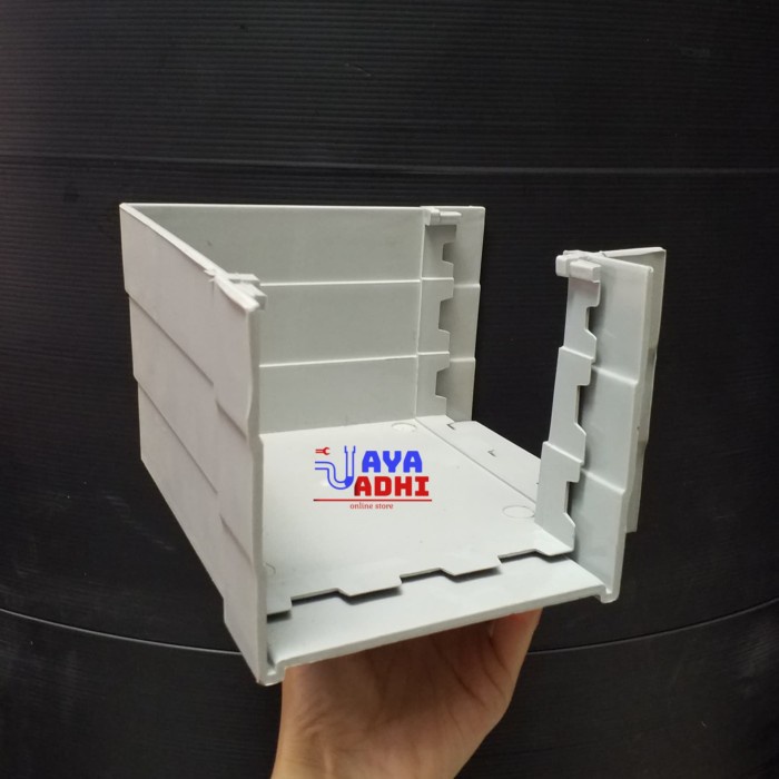 PVC Talang Kotak Siku Belokan 14 cm