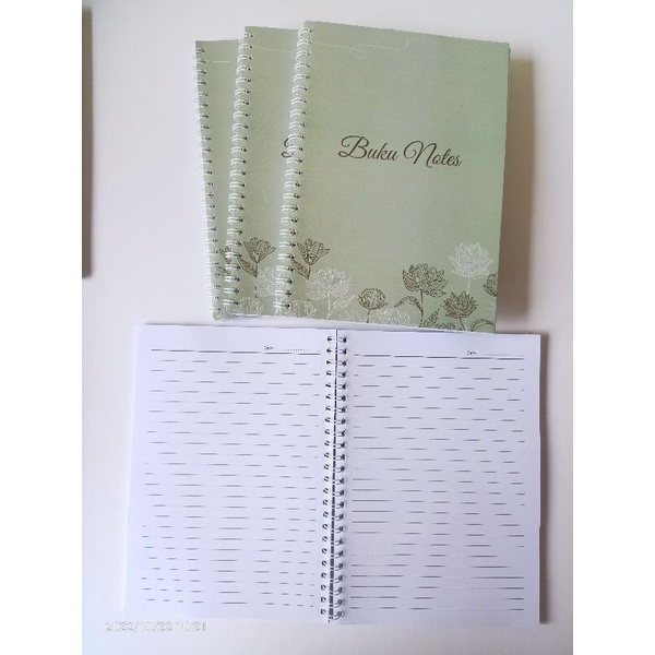 

notebook,notepad,journalbook isi 100lembar(200halaman)