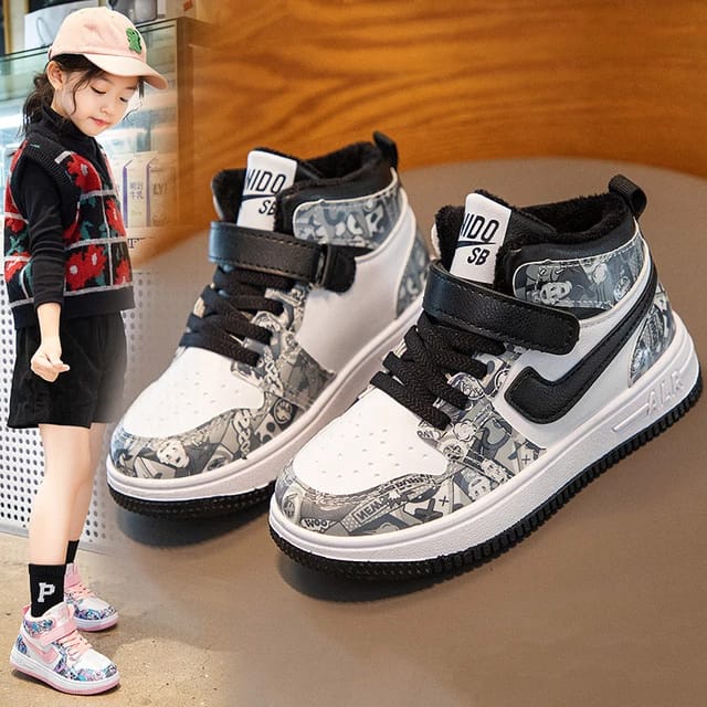 Sneakers Boots Anak anak Laki laki perempuan N25