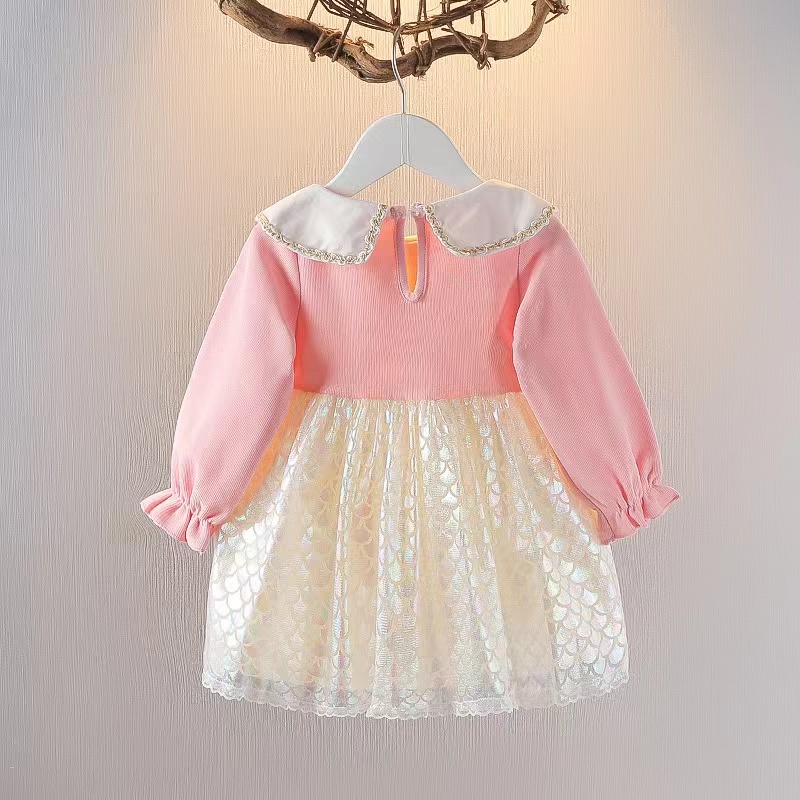 【Baru Datang!!!】(0-6 Tahun )QZ-112 Dress Anak Cewek Elegan premium TERMURAH