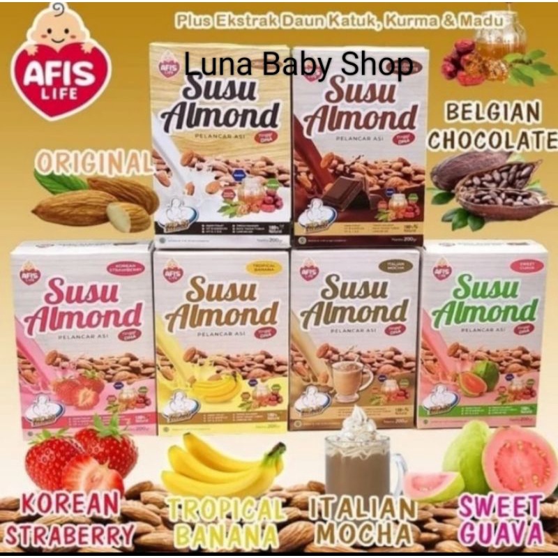 

Afis Susu Almond 200gr