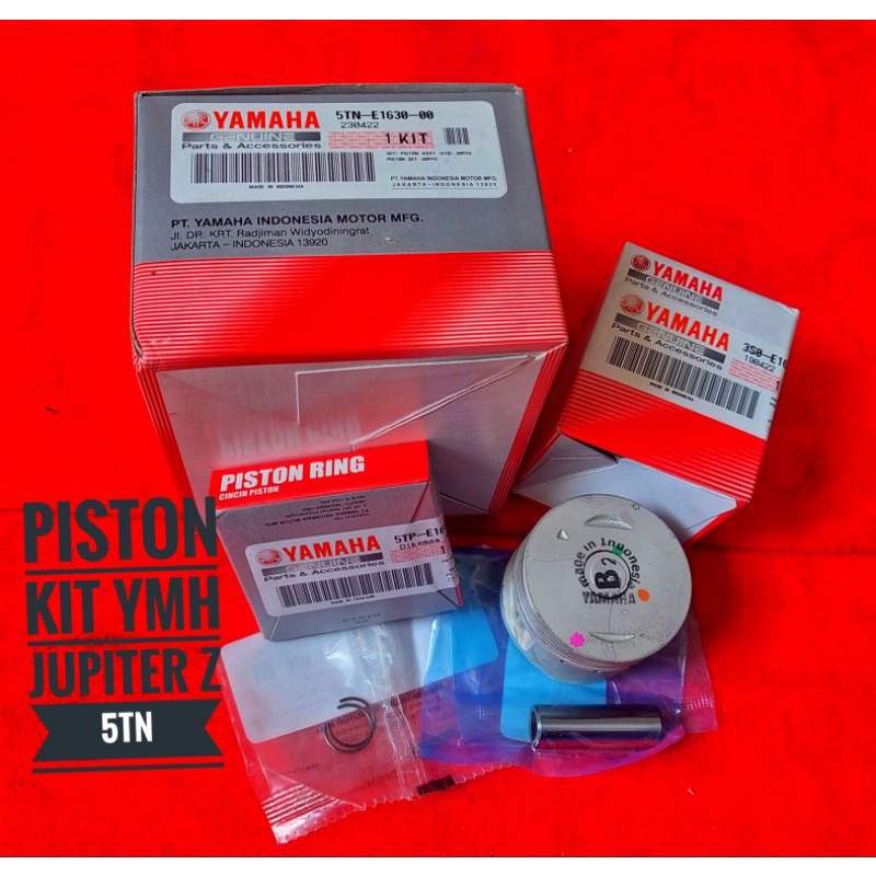 PISTON SEHER SEKER KIT 5TN JUPITER Z STD s/d 100 ORIGINAL ORI ASLI YMH YGP-BOYRENK RACING