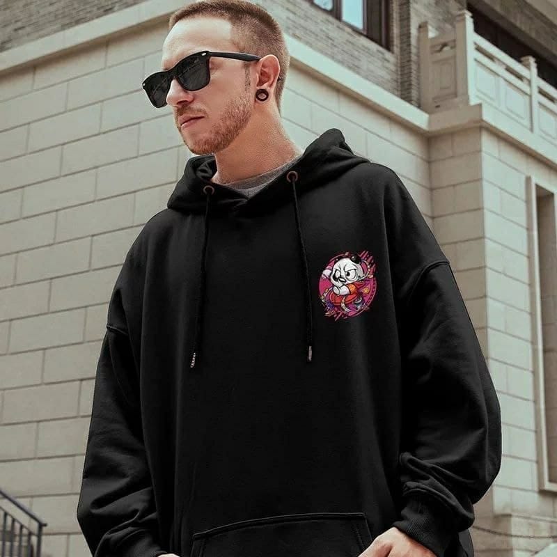 Sweater Hoodie PANDA MAZESTIC Jumper Pria Wanita bahan Fleece Tebal Ukuran S M L XL XXL XXXL