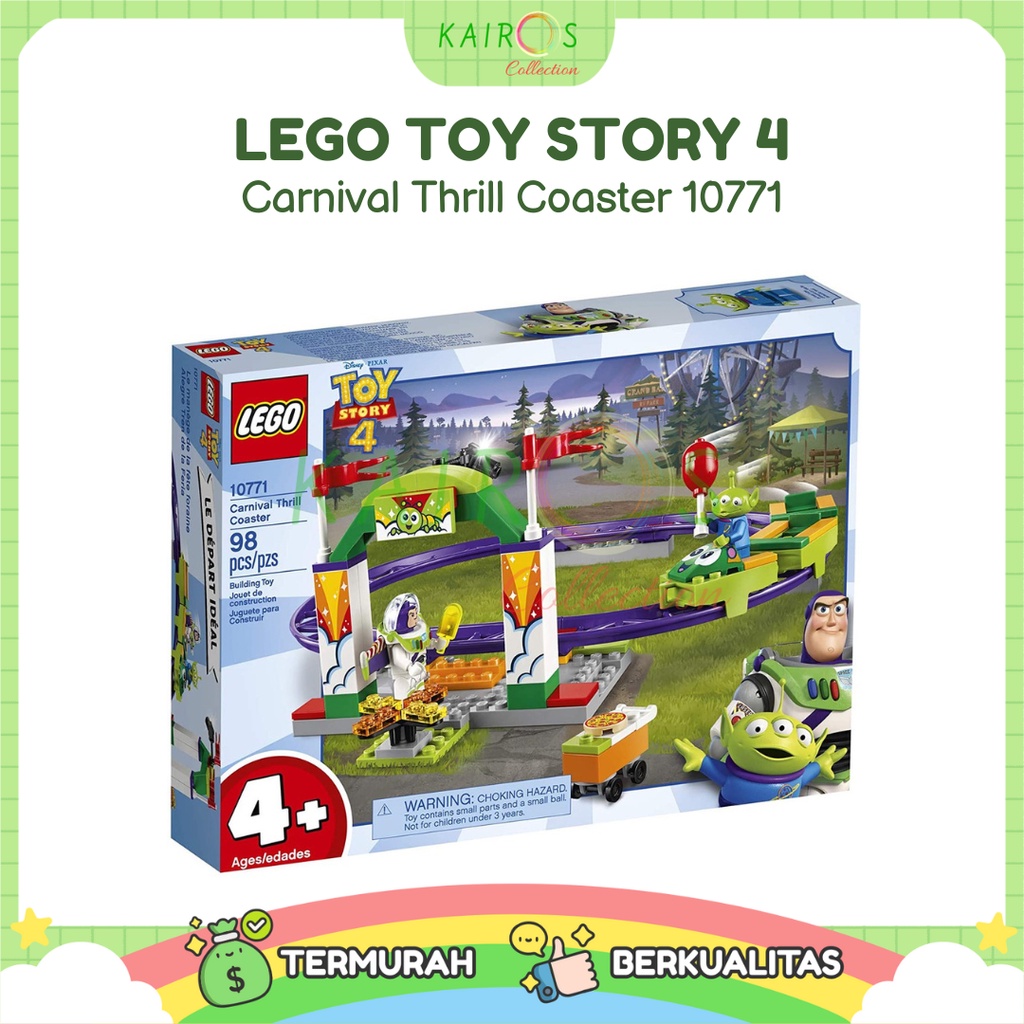 Lego Toy Story 4 Carnival Thrill Coaster 10771