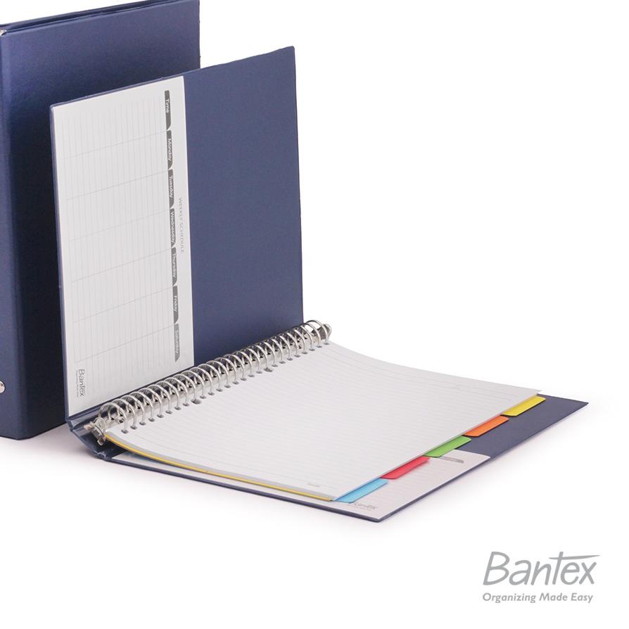 

SALE✅Bantex Binder Note B5 26 Ring Besi Loose Leaf Multiring Binder Blue 1326 01|SQ4