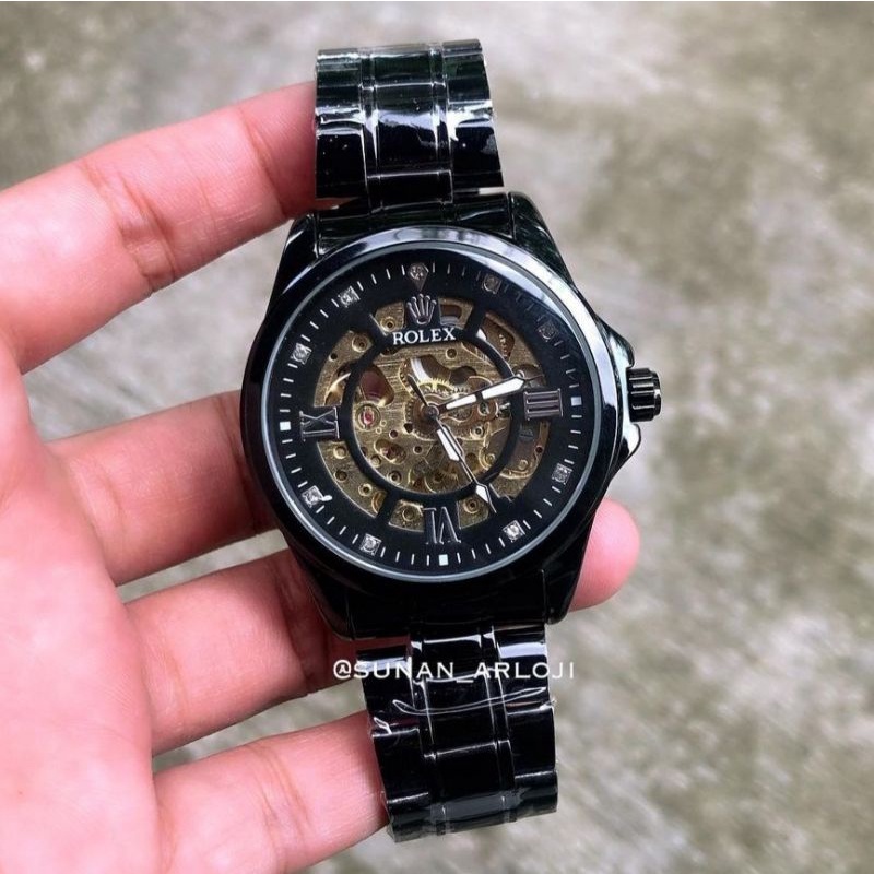 SUPER PREMIUM Jam Tangan Pria Rolex Submariner Ring Putar Banyak Pilihan Mewah