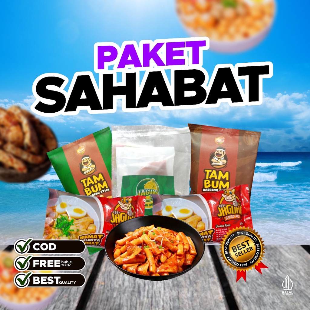 

PAKET SAHABAT SNACK BY QILA FOOD