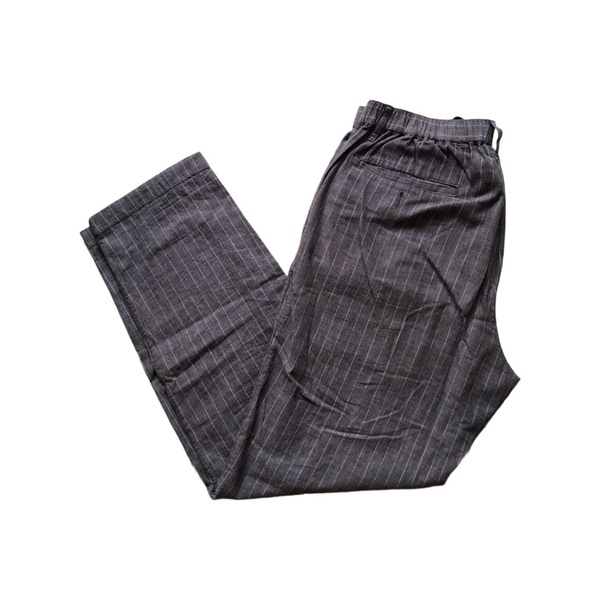 Preloved Uniqlo Linen Pants Grey