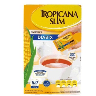 

Tropicana Slim Diabtx 100's Sachet / Gula Kesehatan