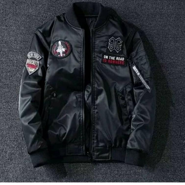 jaket bomber pria/jaket bomber tebel/jaket bomber dewasa pria wanita (KODE 2949)