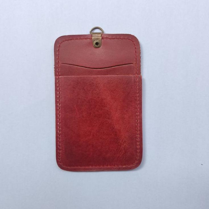 

Best Price Gantungan ID Card - ID Card Holder Kulit Asli - Name Tag Kulit Asli