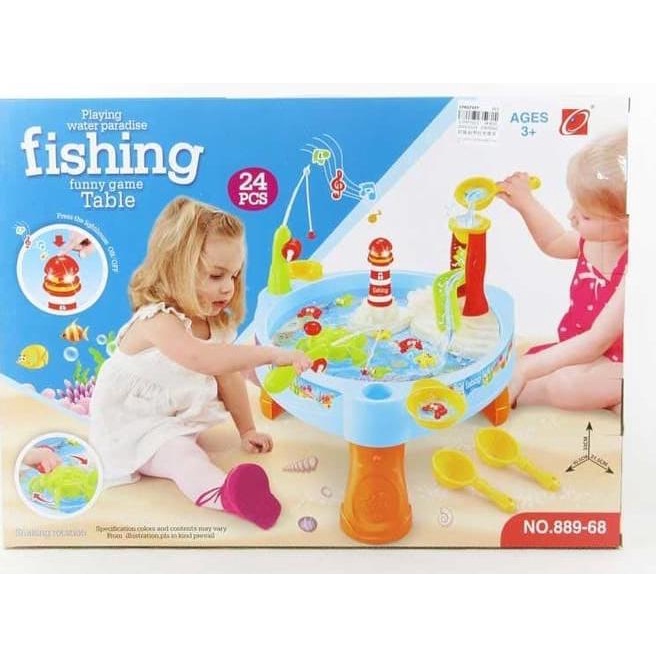 

➮ MAINAN EDUKASI ANAK WATER PARADISE FISHING GAME TOYS MANCING SERU Terlaris ★★.