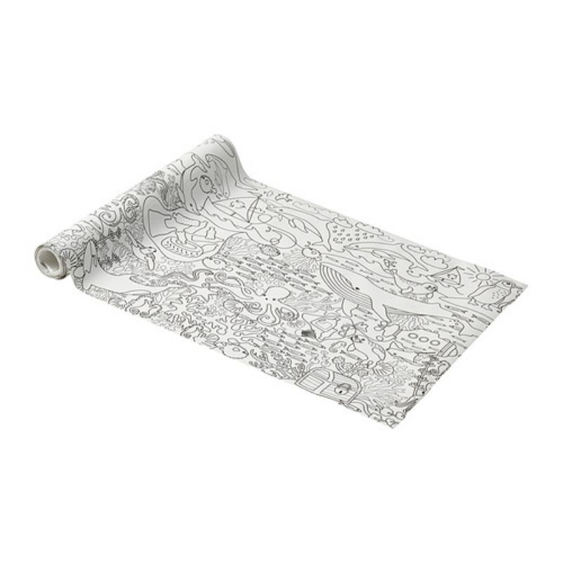 

Balvingad Rol Gulungan Kertas Mewarnai Under The Sea 10 Meter Colouring Paper Roll