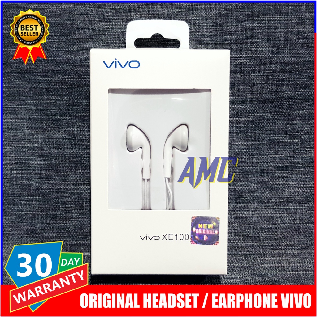 Headset Earphone Vivo Y33s Y21 Y21s ORIGINAL 100% Super Bass